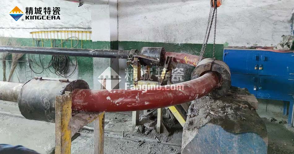 混凝土耐磨陶瓷管道